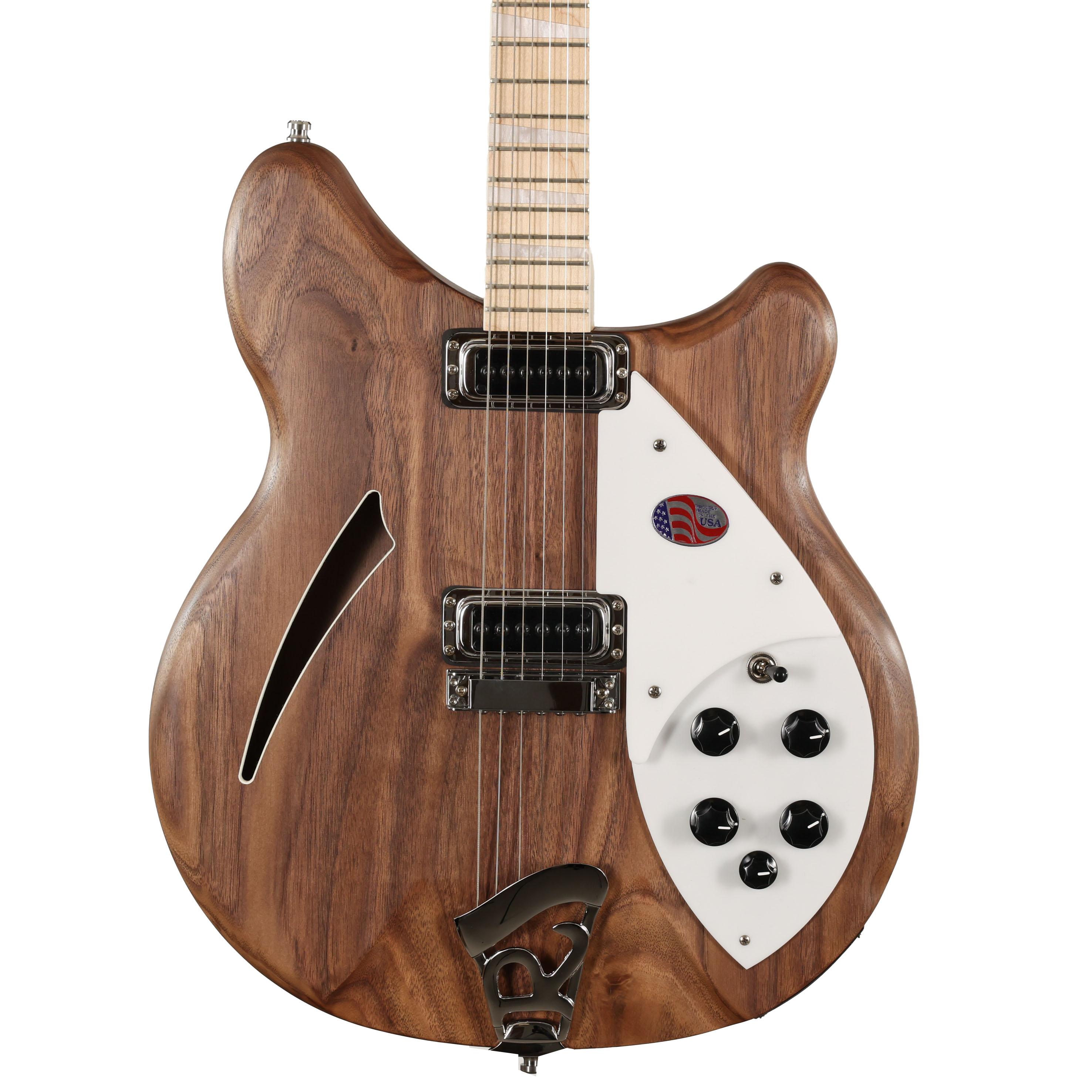 Rickenbacker 360 Semi-Hollow Electric Guitar in Walnut - Andertons